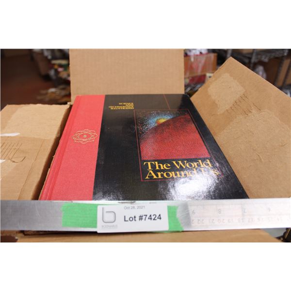 *Lot of books “The World around Us”