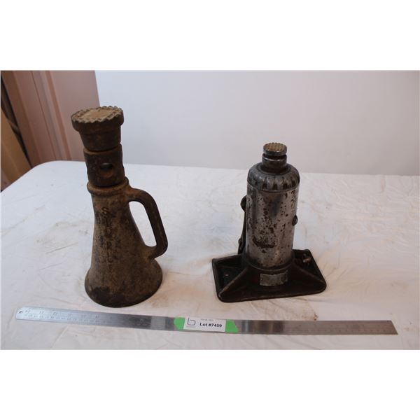 antique bottle jacks