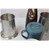 Image 3 : Variety of bottles, mugs, and tankards