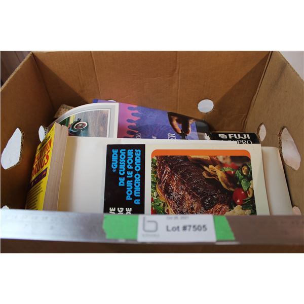 Box of vintage books