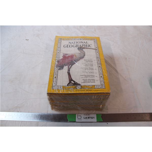 1960s National Geographic magazines