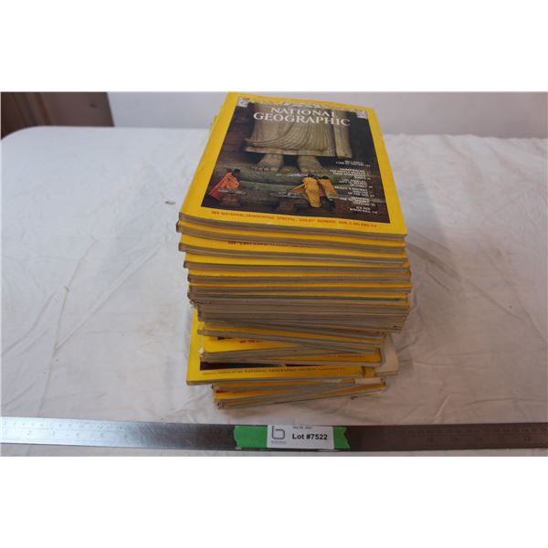 1970s National Geographic magazines (complete 1979 set)