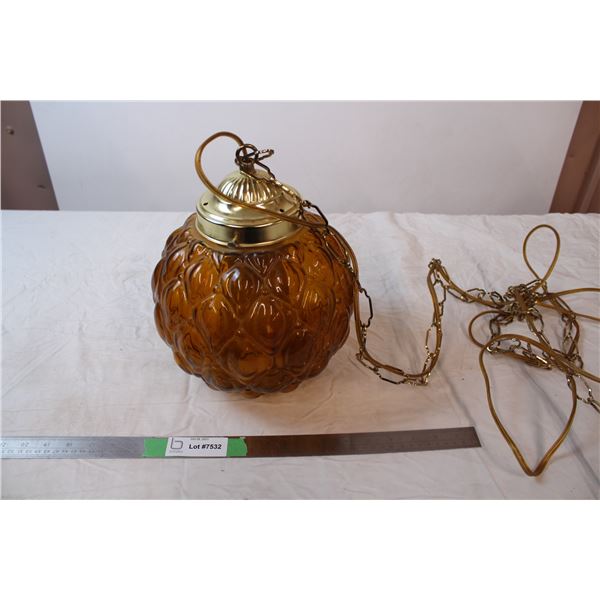 Vintage hanging lamp (working)