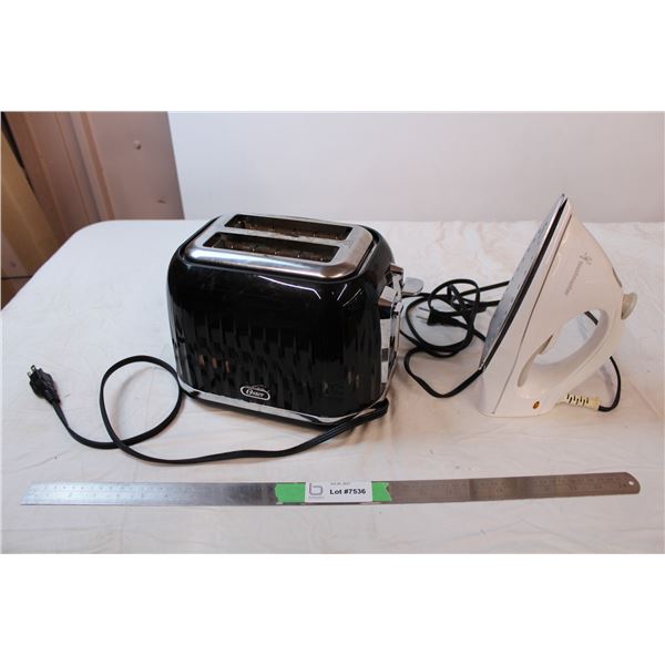 Oster Toaster and Toastmaster iron