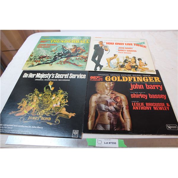 James Bond soundtrack record set