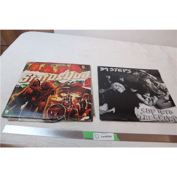 Status Quo & 39 Steps records