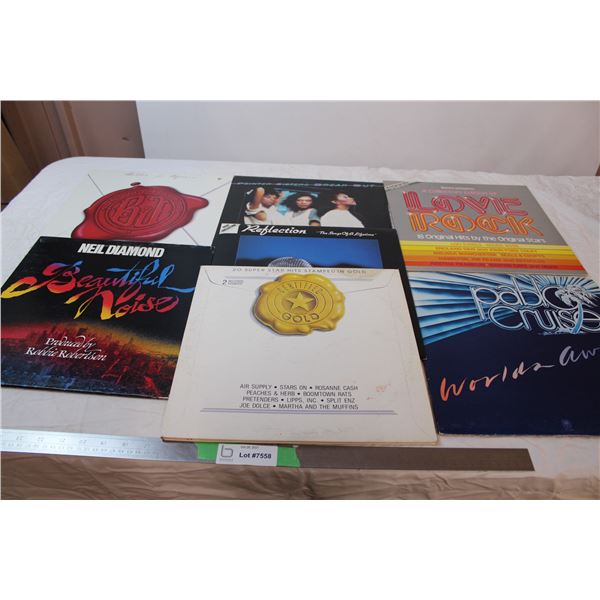 Pop and rock hit records