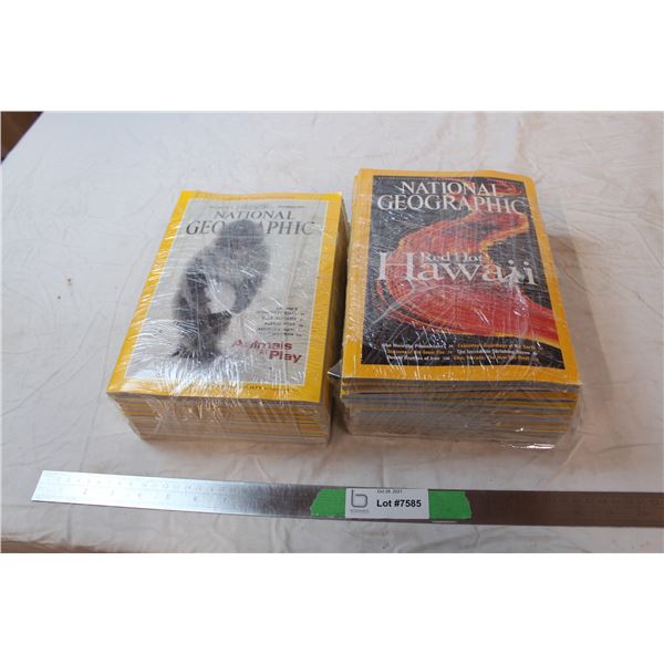 1994 Complete set + 2000-2004 National Geographic magazines