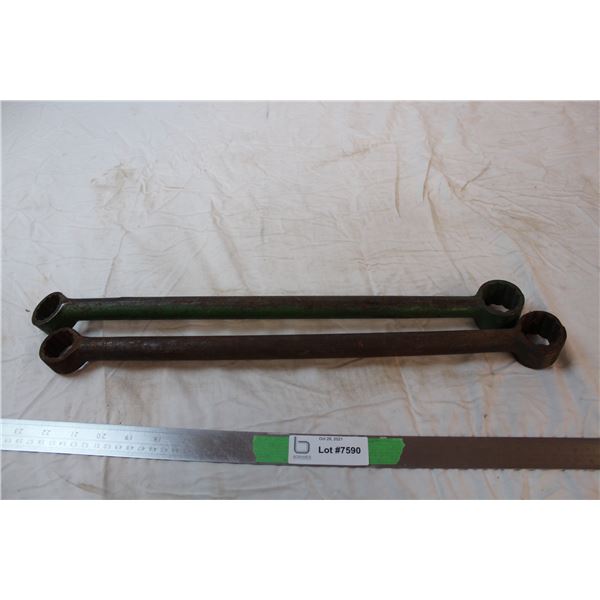 Pair of vintage wrenches