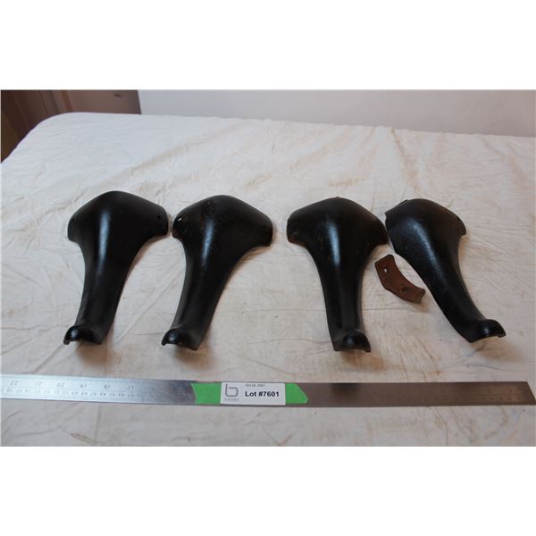 Cast Iron stove legs (one broken)