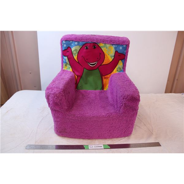 Children’s foam chair, Barney