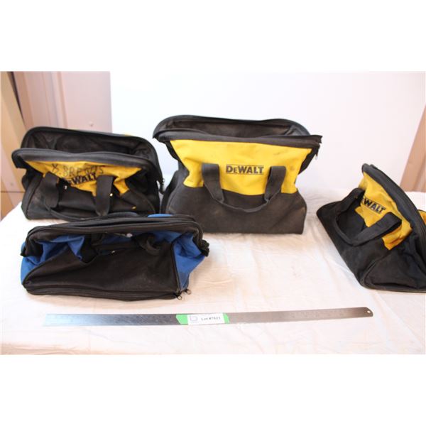 Dewalt and Wide mouth tool bags