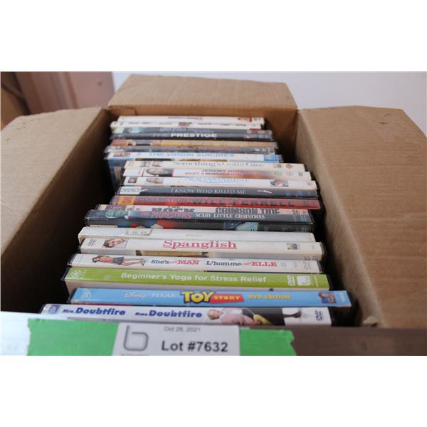 Lot of various DVDs