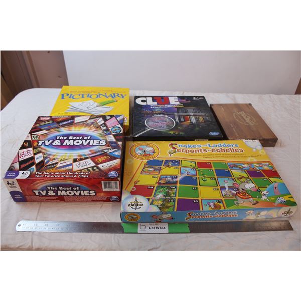 Various board games