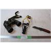Image 1 : Binoculars, sling shot, Boker knife