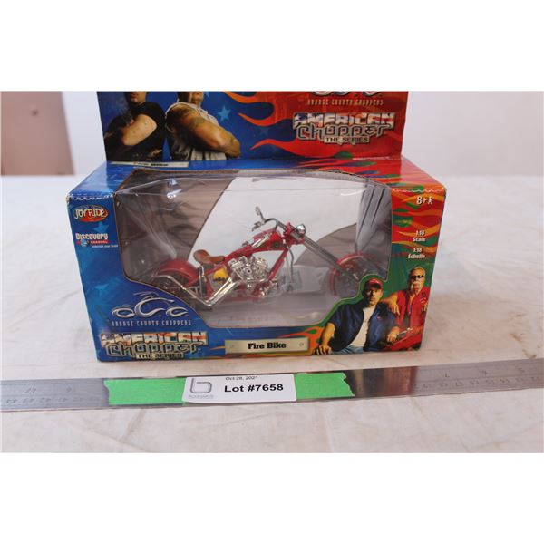 American Chopper fire bike model