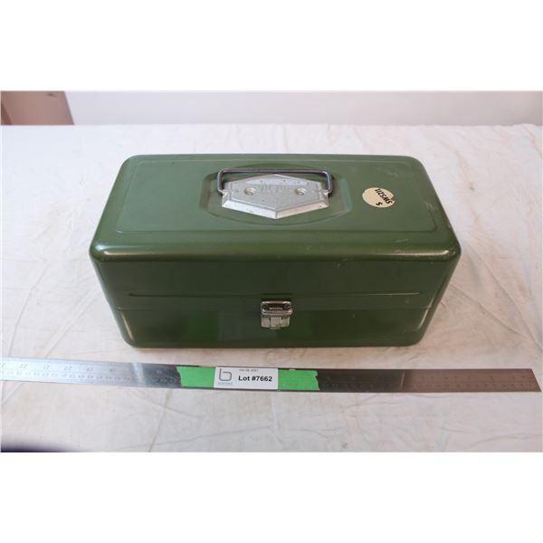 Vintage metal tool box