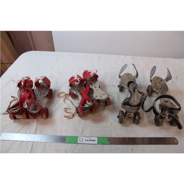 Vintage roller skates
