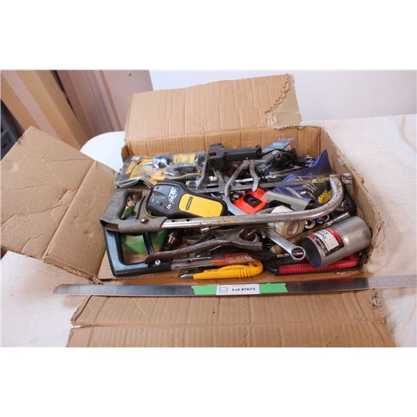 Box of misc. Tools