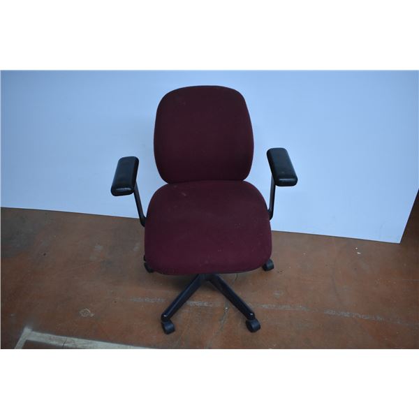 *Burgundy Computer Chair