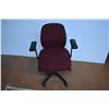 Image 1 : *Burgundy Computer Chair