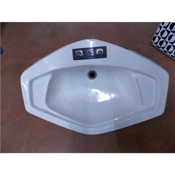 Bathroom sink - used