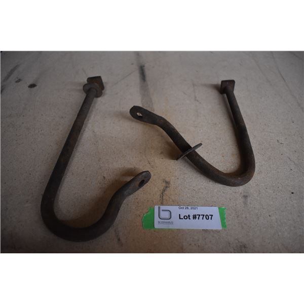 Antique Buggy Step Holders