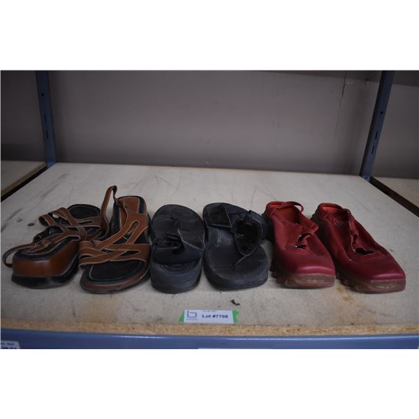 3 Pairs of Used Sandals (Approx. Size 10)