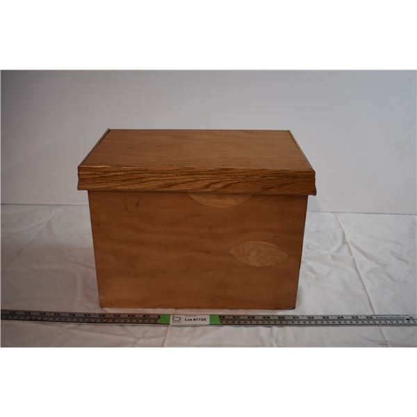Small Wooden Storage Box
