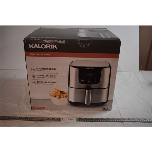 Kalorik Smart Fryer Pro XL (Appears New in Box)