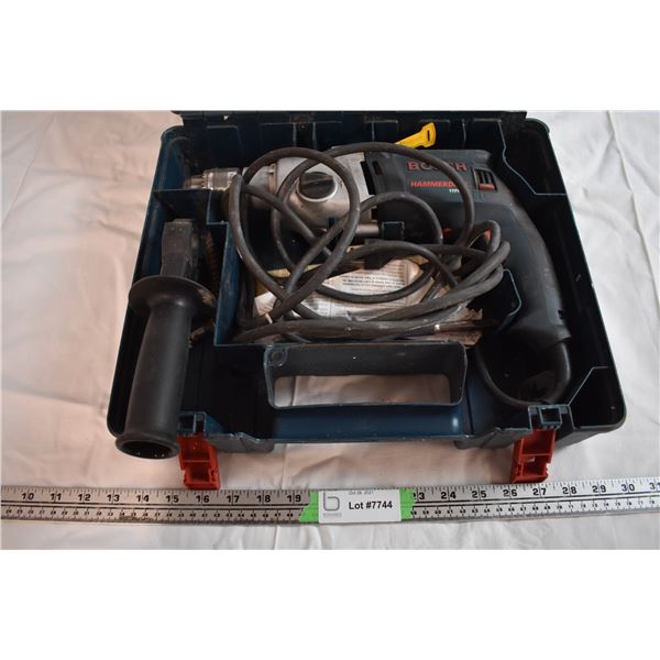 Bosch Rotary Hammer Drill with Concrete Bits (Says Working)