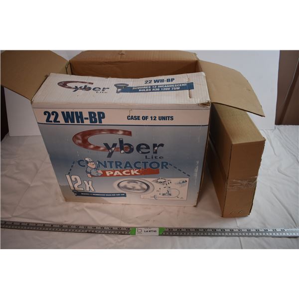 (12) Pot Lights (Appears New in Box)