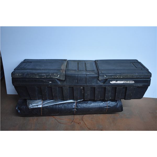 *Large Tarp with Plastic Tuff Box (Damaged)