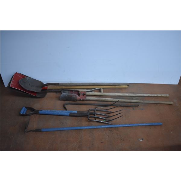 *Yard Tools and Long Crowbar