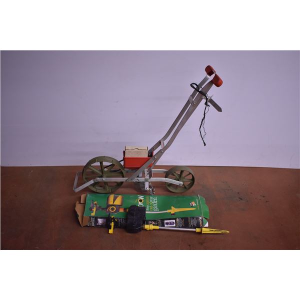 *Garden Seeder and Scarecrow