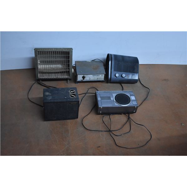 *(4) Space Heaters and Hitachi Radio
