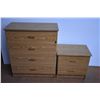 Image 1 : *Small Dresser (37"H x 32"W) with Nightstand (22"H x 22" W)