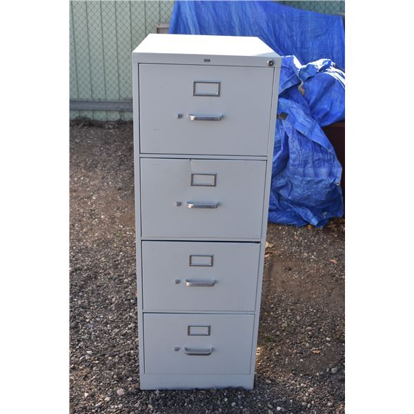 *52" Tall 4 Drawer Filing Cabinet