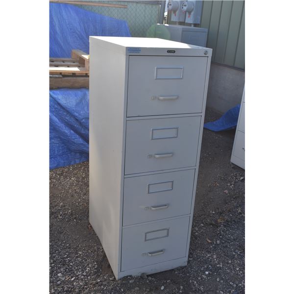 *52" Tall 4 Drawer Filing Cabinet