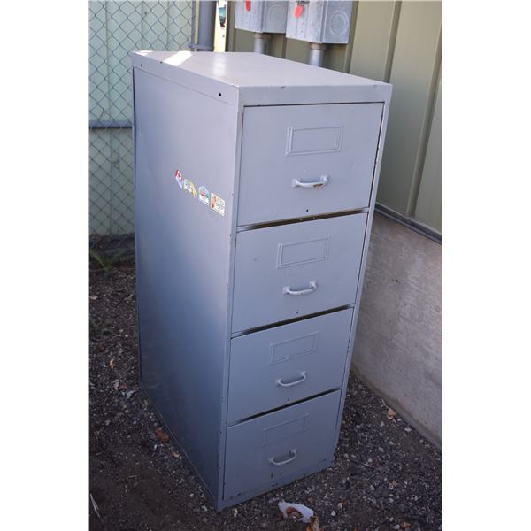 *51" Tall (Spray Painted) Filing Cabinet