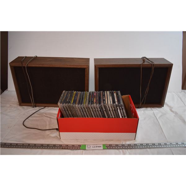 Speaker Set with CDs