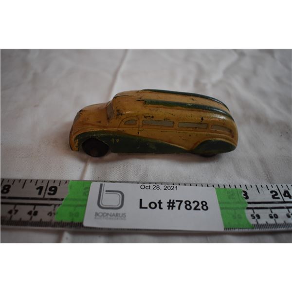 Vintage Plastic Bus Toy (1930s?)