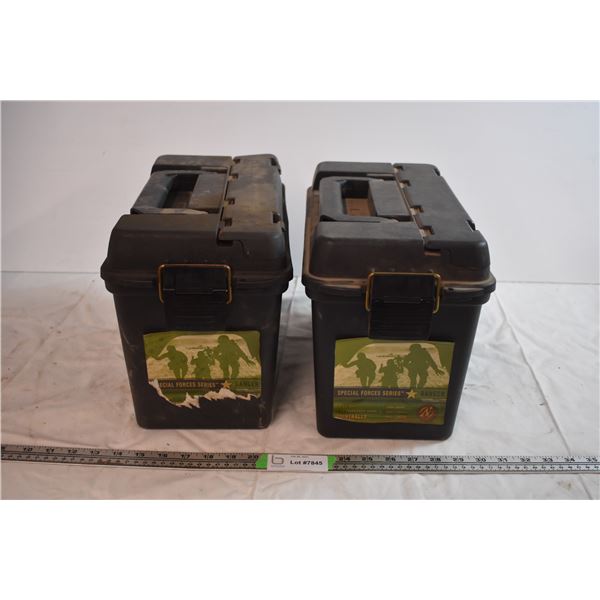 Paintball Scopes and Supplies in Boxes