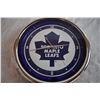 Image 2 : Toronto Maple Leafs Coat Hanger and Neon Clock (Works But Missing Power Adapter)
