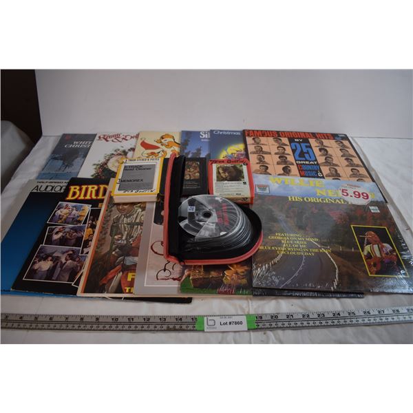 Records, 8-Tracks, and CDs