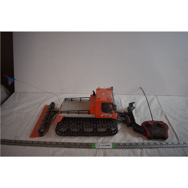 RC Snow King Snow Plow