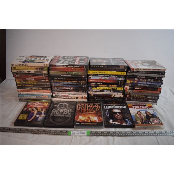 Large Lot of DVDs