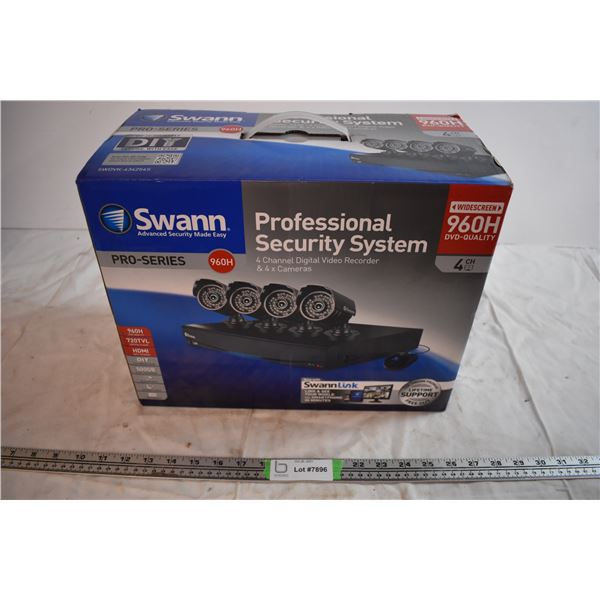 Swann Security Camera System (4 cameras) (Open Box but appears new unused)