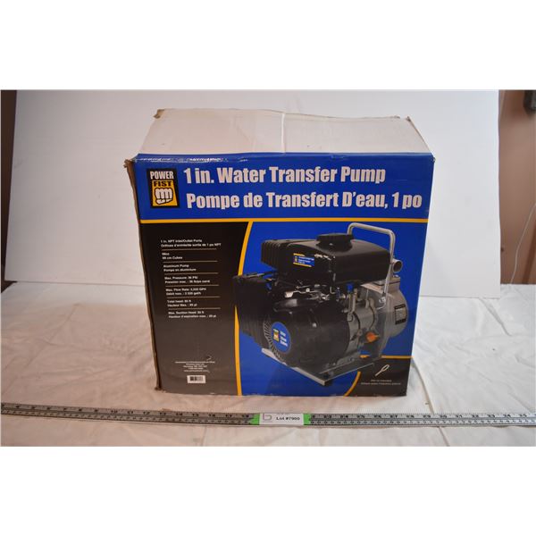 *1" Water Transfer Pump in Box