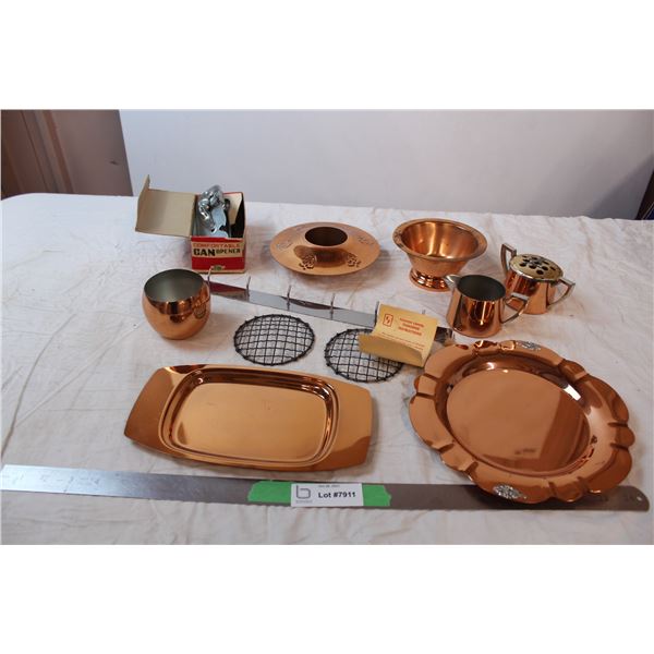 Flemmish Copper products and misc. Items